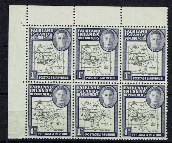 Image of Falkland Island Dependencies SG G2/G2b UMM British Commonwealth Stamp
